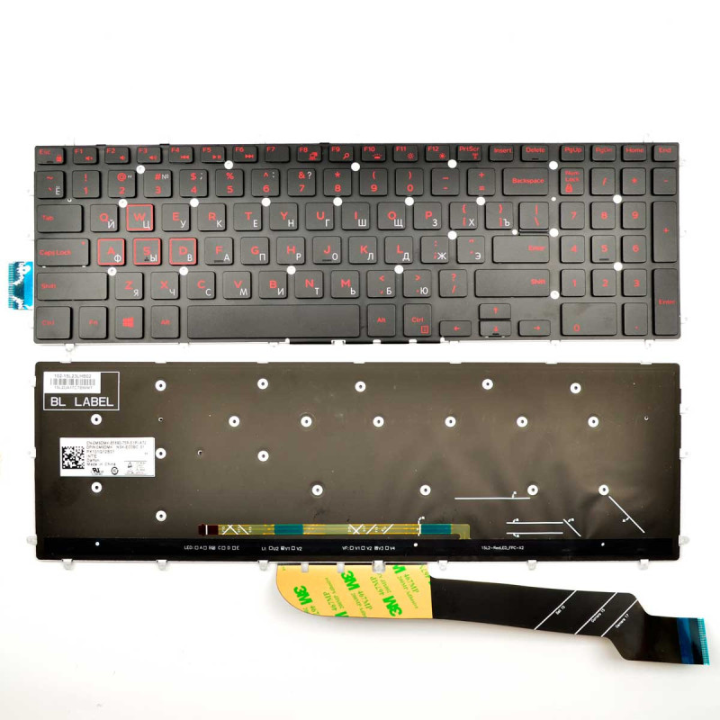 Клавиатура Dell Inspiron Gaming 15 7566 7567 7588 01H9XG 0D6D4C 0M9DMK 0Y2HNT 490.0H707.AD01 490085070C0R 9Z.N9RSW.00 Клавиатура Dell Inspiron Gaming 15 7566 7567 7588 01H9XG 0D6D4C 0M9DMK 0Y2HNT 490.0H707.AD01 490085070C0R 9Z.N9RSW.00
