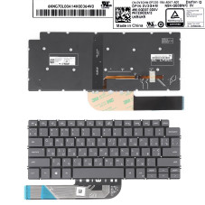 Клавиатура Dell Inspiron Vostro 14 5401 5402 3400 3401 5490 5390 5391 7490 055WV3 PK132KD1B06 4900GD07AC0R DLM18J6