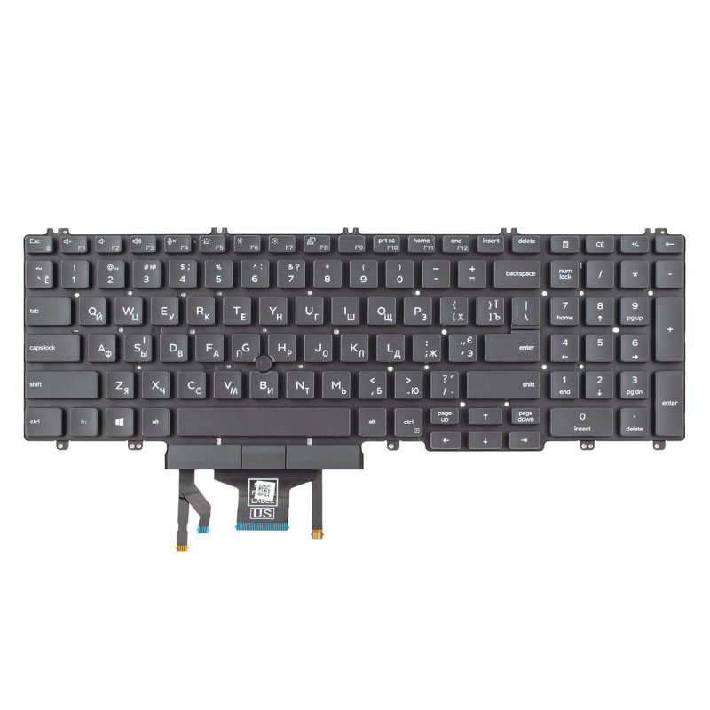 Клавиатура Dell Latitude 5500 5501 5510 5511 Precision 3500 3501 3540 3541 3550 3551 0PD3DH 0DJXM0 0MMH7V NSK-EX0BC Клавиатура Dell Latitude 5500 5501 5510 5511 Precision 3500 3501 3540 3541 3550 3551 0PD3DH 0DJXM0 0MMH7V NSK-EX0BC
