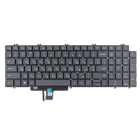 Клавиатура Dell Latitude 5520 5521 Precision 3560 3561 0N7N16 PK133MM2B00 4900M6070101 DLM20F9 0PJYDD PK133MM3B06 490