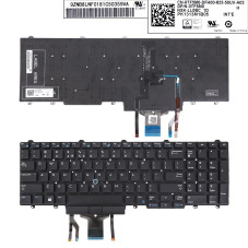 Клавиатура Dell Latitude E5550 E5570 E5580 E5590 Precision 3510 3520 3530 NSK-LL0BC 02R2P6 CN-02R2P6-65890-74H-50UO-A