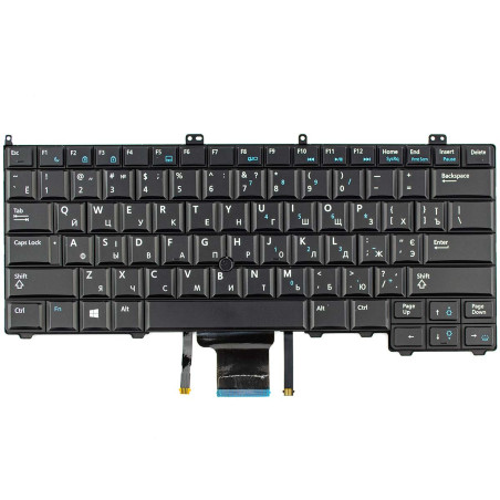 Клавиатура Dell Latitude E7440 E7420 E7240 4P5PJ 04P5PJ 00K1C8 V141025AR1 PK130VM1A35 NSK-LADUC PK130VN1B21 NSK-LD0BC