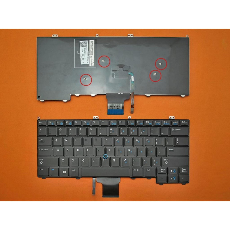 Клавиатура Dell Latitude E7440 E7420 E7240 1812X13 4P5PJ 04P5PJ 00K1C8 V141025AR1 PK130VM1A35 NSK-LADUC Клавиатура Dell Latitude E7440 E7420 E7240 1812X13 4P5PJ 04P5PJ 00K1C8 V141025AR1 PK130VM1A35 NSK-LADUC