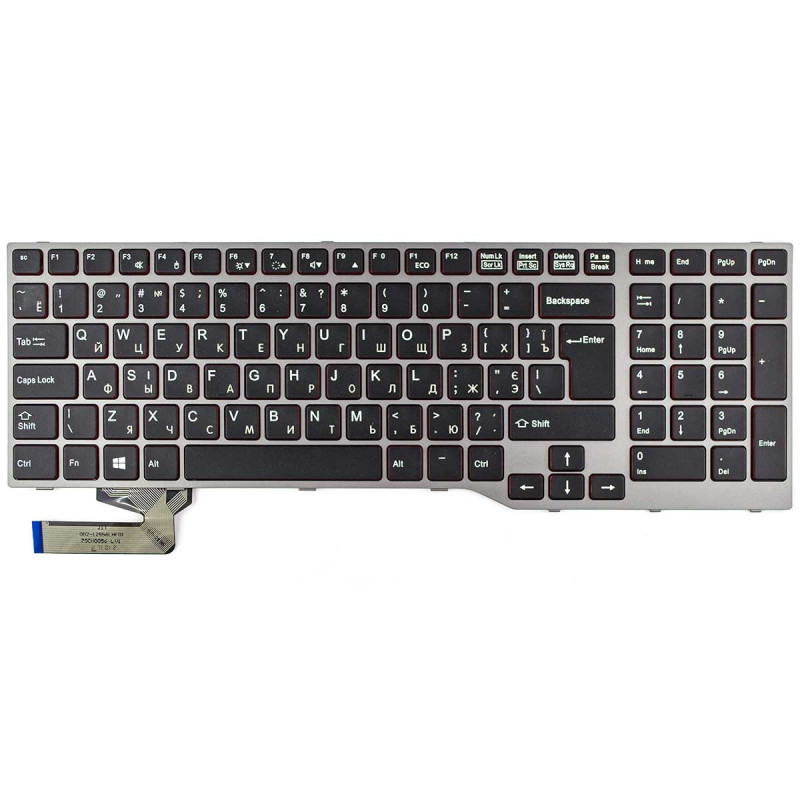 Клавиатура Fujitsu Lifebook E753 E754 E756 E554 E556 CP629307-02 MP-12S93USJD85W CP629312-03 CP62931203