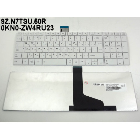 Клавиатура для ноутбука Toshiba 9Z.N7USU.00R 9Z.N7TSV.00R 9Z.N7TSU.00R 0KN0-ZW3RU03 0KN0-ZW4RU03 6037B0068102 6037B0068208 TT0S