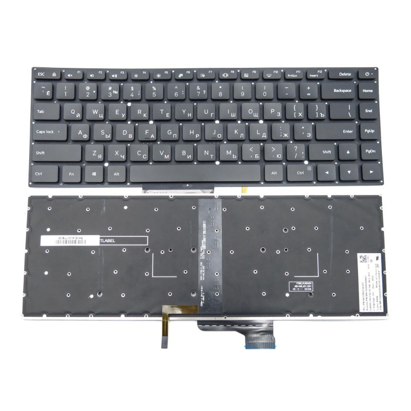 Клавиатура Xiaomi Mi AIR Mi PRO 15.6 TM1701 171502 171501 TM1707 MK10000044461 181501-AD AL AF 181501