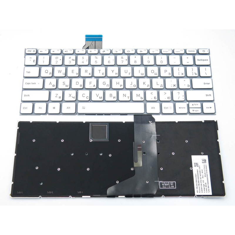 Клавиатура для Xiaomi MI Air 12.5 6037B0127601 MK10000005661 9Z.ND6BV.001