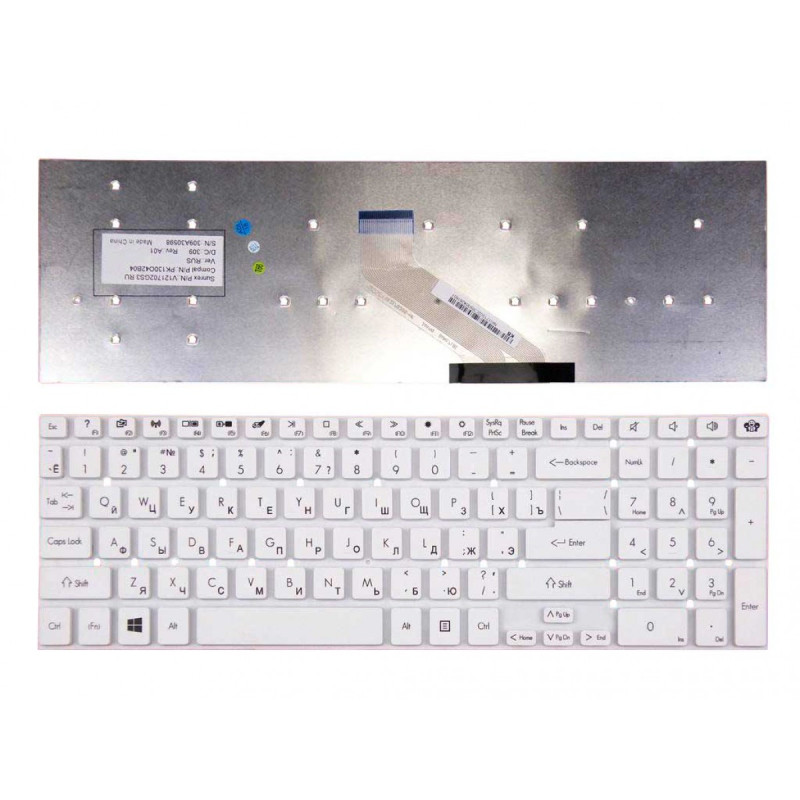 Клавиатура Gateway Nv55 NV57 NV75 NV77 Packard Bell LS11 LS13 TS11 MP-10K36P0-698 PK130HQ1A17 PK130HJ1B04 PK130HQ1A04