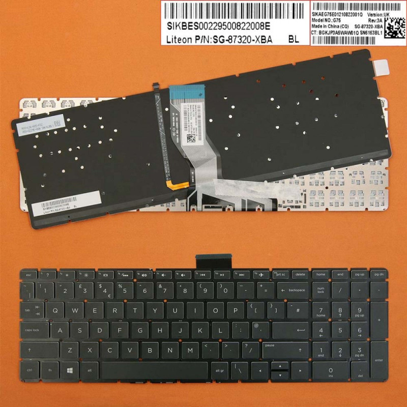 Клавиатура HP 250 255 G6 15-BS 15-BW 15-CC 15-CD 15-CB SG-87340-XBA SG-87300-XAA G74/G76 BGKBH3A5W99102K PK132044A05 Клавиатура HP 250 255 G6 15-BS 15-BW 15-CC 15-CD 15-CB SG-87340-XBA SG-87300-XAA G74/G76 BGKBH3A5W99102K PK132044A05