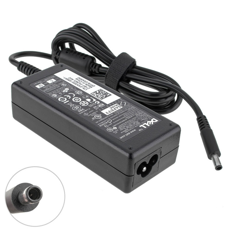 Блок питания DELL 19.5V 3.34A 65W для ноутбука 4.5*3.0 мм 4.5 3.0 зарядное устройство адаптер сетевой адаптер 19.5 V 3.34 A