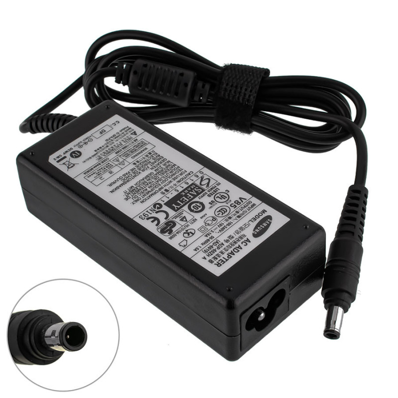 Блок питания SAMSUNG 19V 3.16A 60W для ноутбука 5.5*3.0 мм 5.5 3.0 зарядное устройство адаптер сетевой адаптер 19 V 3.16 A 60 W