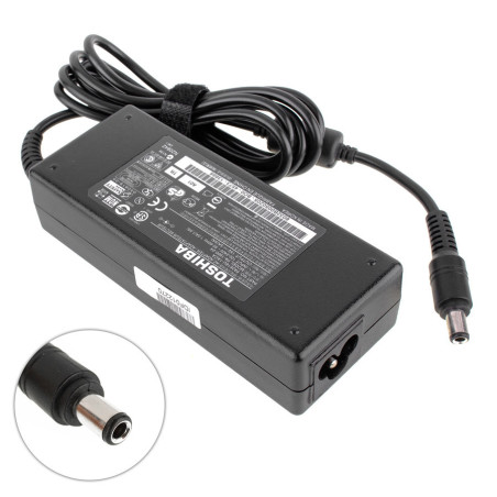 Блок живлення TOSHIBA 15V 5A 75W для ноутбука 6.3*3.0 мм 6.3 3.0 мережевий адаптер PA3469E 1AC3 PA3469E-1AC3 15 V 5 A 75 W