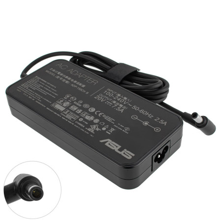 Блок живлення ASUS 20V 7.5A 150W для ноутбука 6.0*3.7 мм 6.0 3.7 зарядний пристрій адаптер мережевий адаптер 20 V 7.5 A 150 W