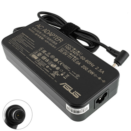 Блок питания ASUS 20V 10A 200W для ноутбука 6.0*3.7 мм 6.0 3.7 зарядное устройство адаптер сетевой адаптер 20 V 10 A 200 W