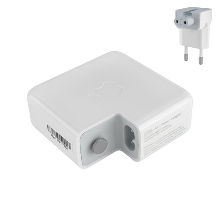 Блок живлення APPLE 87W ля ноутбука TYPE-C зарядний пристрій адаптер мережевий адаптер TYPE C 87 W