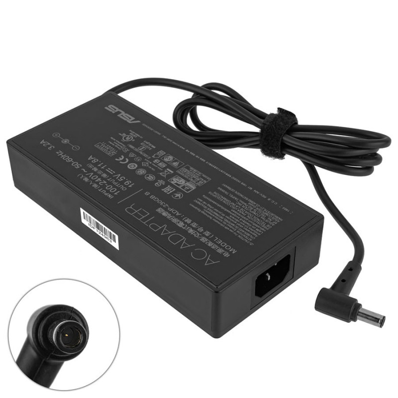 Блок питания ASUS 19.5V 11.8A 230W для ноутбука 6.0*3.7 мм 6.0 3.7 зарядное устройство адаптер сетевой адаптер 19.5 V 11.8 A