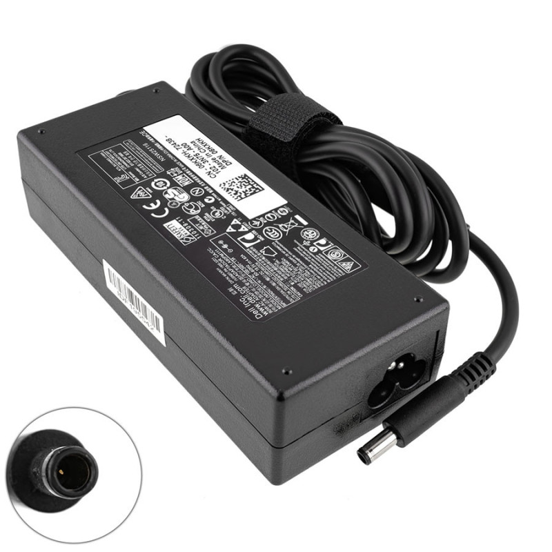 Блок питания DELL 19.5V 4.62A 90W для ноутбука 4.5*3.0 мм 4.5 3.0 зарядное устройство адаптер сетевой адаптер 19.5 V 4.62 A 90