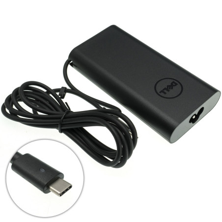 Блок питания DELL 90W для ноутбука TYPE-C зарядное устройство адаптер сетевой адаптер 90 W TYPE C