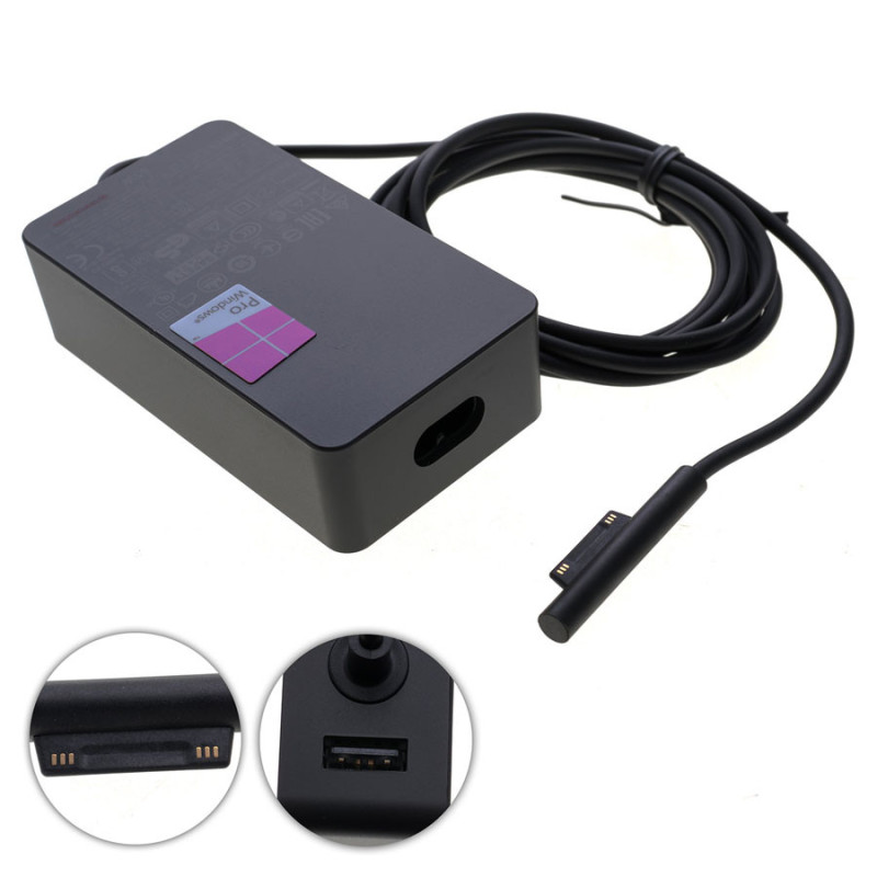 Блок живлення MICROSOFT 15v 4a 65w для планшета Pro 5 6 4 3 зарядний пристрій адаптер мережевий адаптер 15 V 4 A 65 W