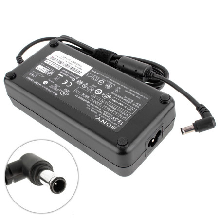 Блок живлення SONY 19.5v 6.15a 120w для ноутбука 6.5*4.4 мм 6.5 4.4 зарядне VGP - AC19V46 мережевий адаптер 19.5 V 6.15 A AC19V4