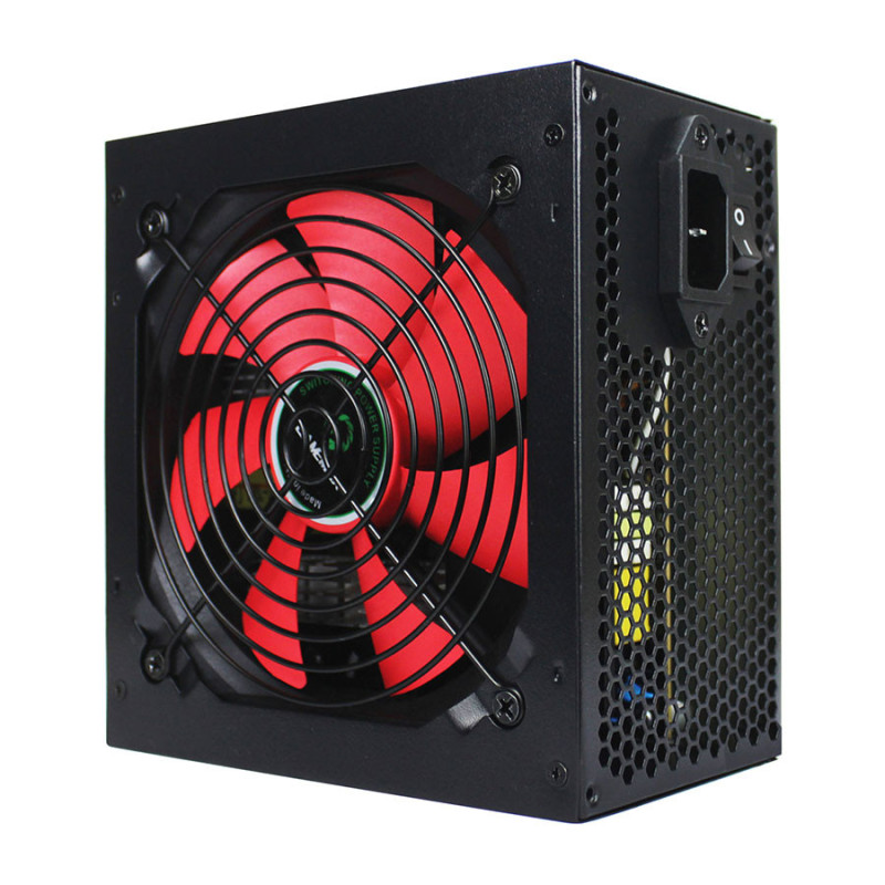 Блок питания GameMax 500W 12V V2.3 Model зарядное устройство GM-500B 120 mm FAN PFC ATX 1x20 1x4+4 3xSATA 2xPATA 1x6+2PIN 12 V