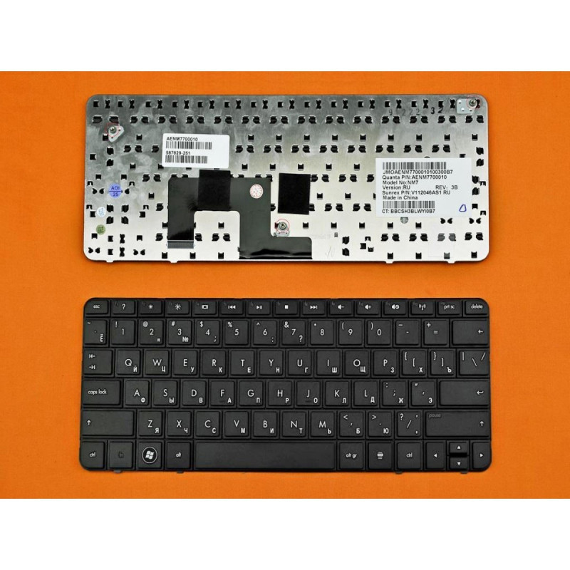 Клавіатура HP Compaq Mini 210-1000 587829-251 AENM7700010 V112046AS1 587829-251 AENM7700010 NM7