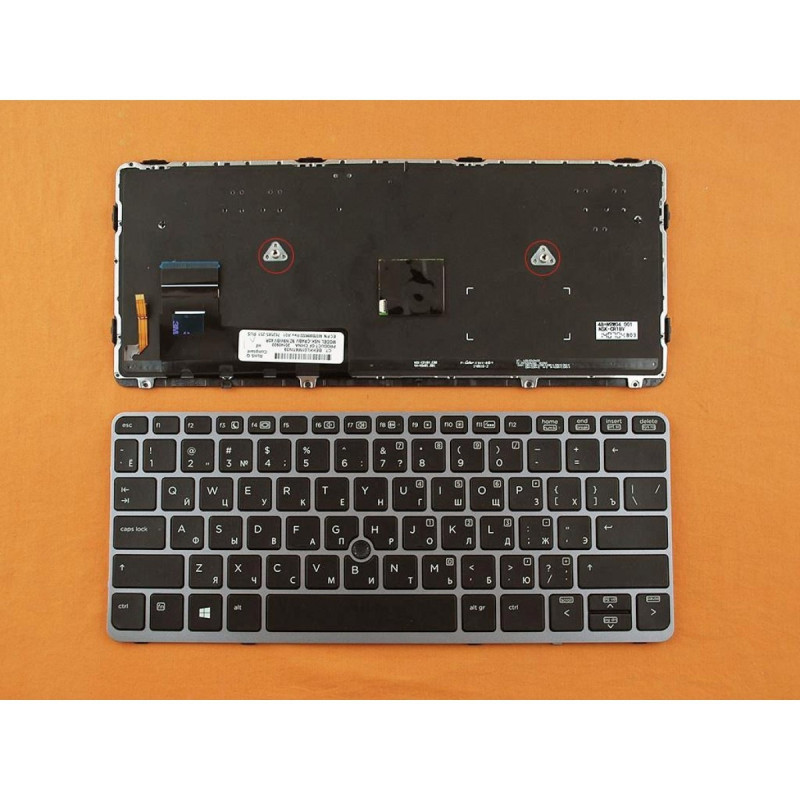 Клавіатура HP EliteBook 720 G1 G2 725 G2 820 G1 G2 762585-251 776452-251 735502-001 730541-001 V141926AS1 9Z.N9WBV.40