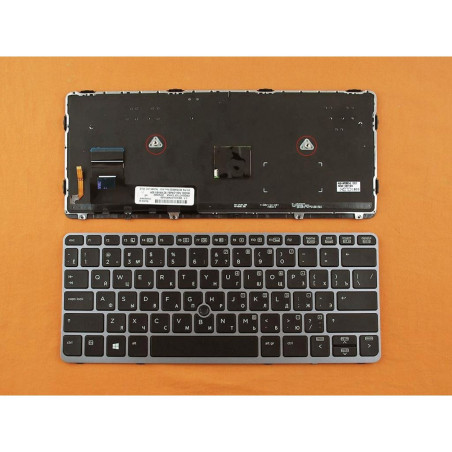 Клавіатура HP EliteBook 720 G1 G2 725 G2 820 G1 G2 762585-251 776452-251 735502-001 730541-001 V141926AS1 9Z.N9WBV.40