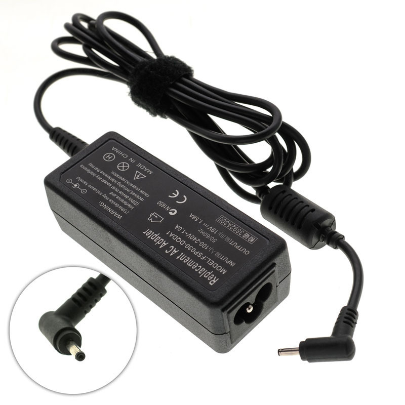 Блок живлення ASUS 19v 1.58a 30w для нетбука 2.5*0.7 мм 2.5 0.7 зарядний пристрій мережевий адаптер 19 V 1.58 A 30 W