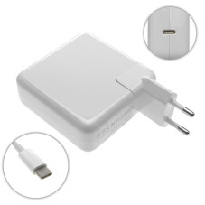 Блок живлення APPLE 61W ля ноутбука TYPE-C зарядний пристрій адаптер мережевий адаптер TYPE C 61 W A1718