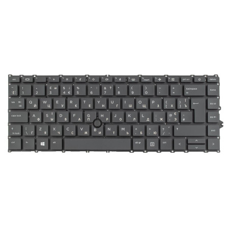 Клавиатура HP EliteBook 745 840 845 G7 G8 603780163803 HPM19F7 603780163801 603780163901 HPM19F8 SF-2196 002L19F73LHJ