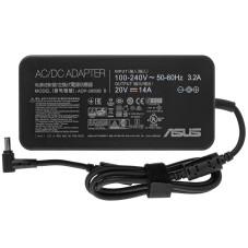 Блок живлення ASUS 20v 14a 280w для ноутбука 6.0*3.7 мм 6.0 3.7 зарядний пристрій мережевий адаптер 20 V 14 A 280 W