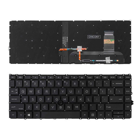 Клавиатура HP EliteBook 745 840 845 G7 G8 603780163801 L87607-001 HPM19F73USJ930 57CH0152-L SF-2196 002L19F73LHJ01 60