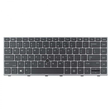 Клавиатура HP EliteBook 745 840 G5 G6 6037B0137901 L12377-001 L15542-001 SN91721 SG-90400-XUA 6037B0138622 L14377-251