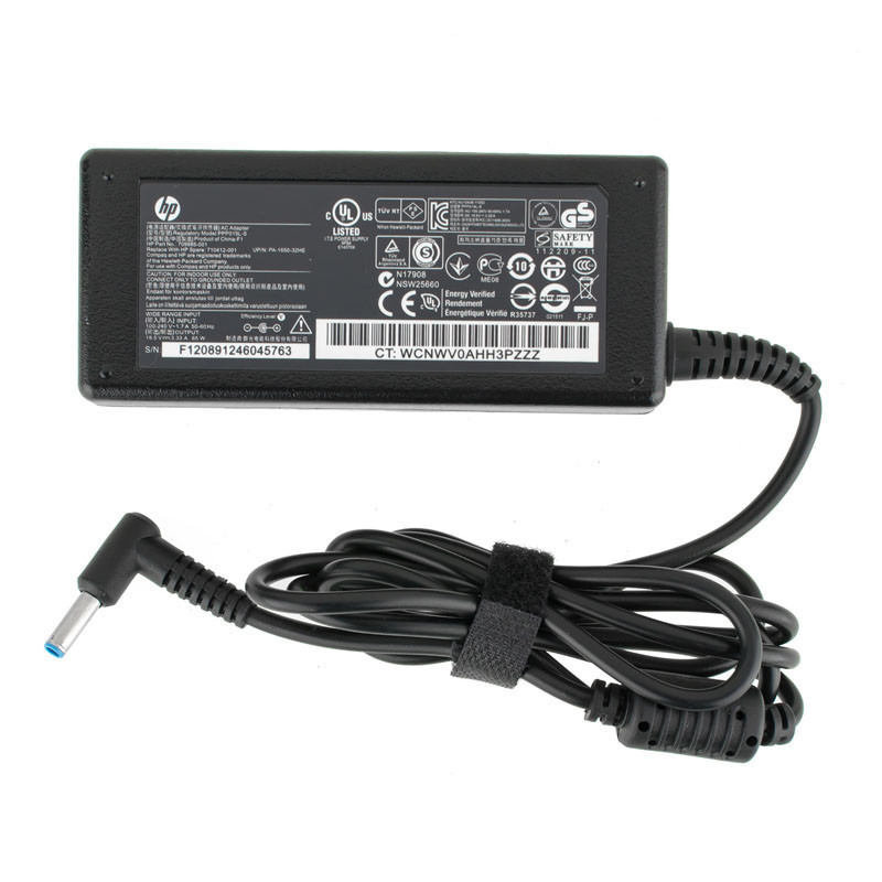 Блок питания HP 19.5V 3.33A 65W для ноутбука 4.5*3.0 мм 4.5 3.0 зарядное устройство сетевой адаптер 19.5 V 3.33 A 65 W