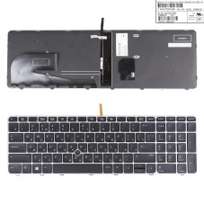 Клавиатура HP EliteBook 755 G3 850 G3 850 G4 ZBook 15u G3 G4 6037B0113822 819899-251 821156-001 SN9145PS1 SG-81130-XU