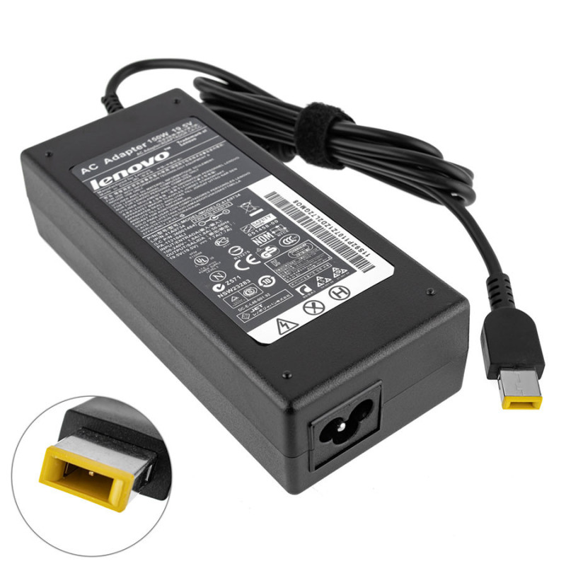 Блок живлення LENOVO 19.5v 7.7a 150w для ноутбука зарядний пристрій мережевий адаптер 19.5 V 7.7 A 150 W