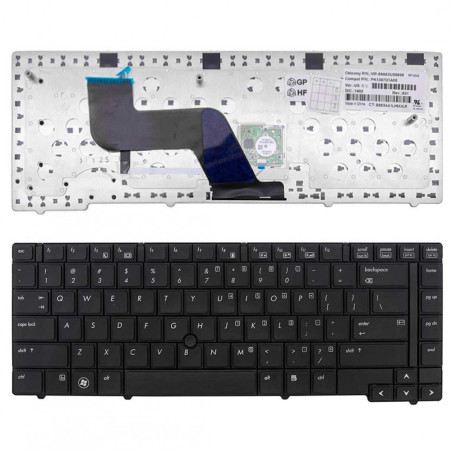 Клавиатура HP EliteBook 8440P 8440W V103102AS V103102CK1 PK1307D2A08 PK1307D1A00 PK1307D MP-09A63US6698 MP-09A63