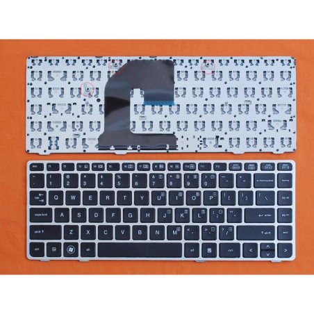 Клавиатура HP EliteBook 8470b 8470P 638525-201 v119026ar1 v119026ar1br 6037b0054611 641834-201 649930-201 NSK-HZ2SV