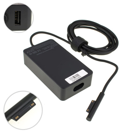 Блок питания MICROSOFT 15V 2.58A 44W для планшета Pro 5 6 4 3 зарядное устройство сетевой адаптер 15 V 2.58 A 44 W