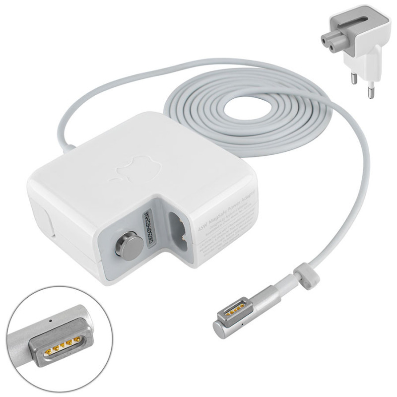 Блок живлення APPLE MagSafe 14.5v 3.1a 45w для ноутбука 5 pin зарядний пристрій мережевий адаптер 14.5 V 3.1 A 45 W