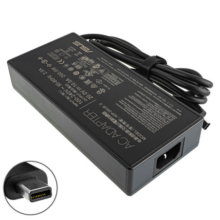 Блок живлення ASUS 20v 10a 200w для ноутбука зарядний пристрій мережевий адаптер 20 V 10 A 200 W
