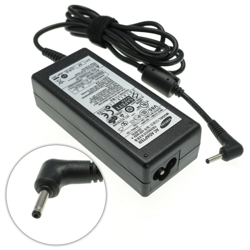 Блок живлення SAMSUNG 19v 3.16a 60w для ноутбука 3.0*0.8 мм 3.0 0.8 зарядний пристрій мережевий адаптер 19 V 3.16 A 60 W