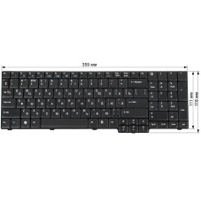 Клавиатура для ACER ноутбука совместима с моделями AS 6530 6930 7000 9300 TM 5100 7320 EX 5235 7220 eMachines E528