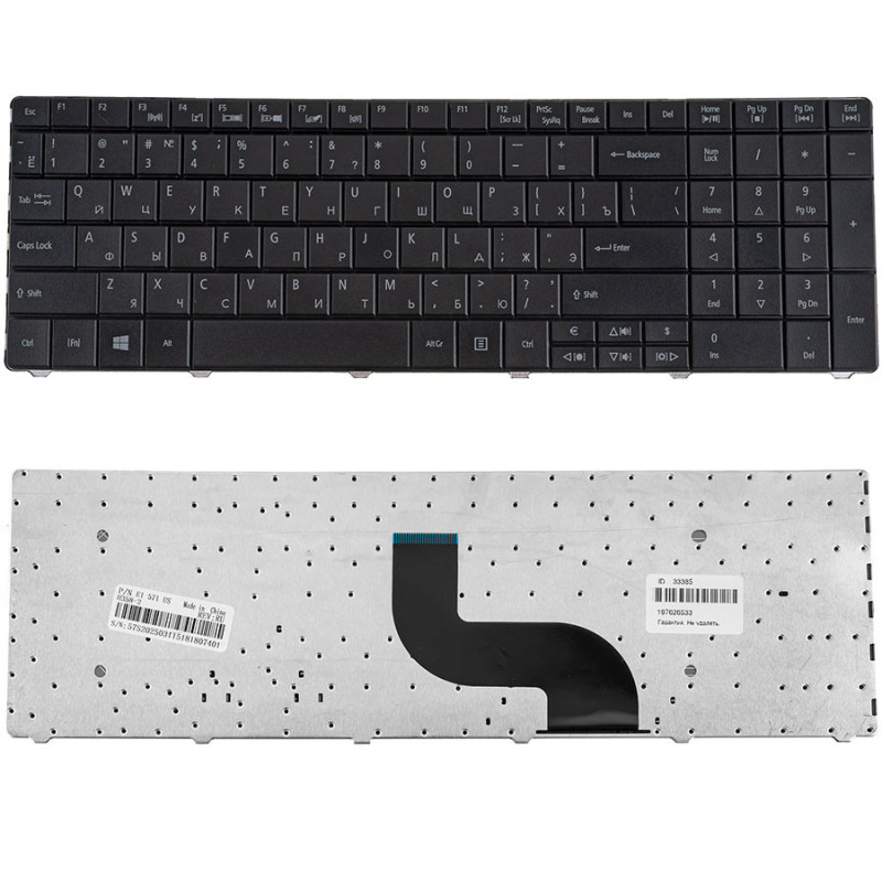 Клавиатура для ACER ноутбука совместима с моделями AS E1-521 E1-531 E1-571 521 531 TM 5335 5542 5735 5740 5744 7740 8571 8572 Клавиатура для ACER ноутбука совместима с моделями AS E1-521 E1-531 E1-571 521 531 TM 5335 5542 5735 5740 5744 7740 8571 8572