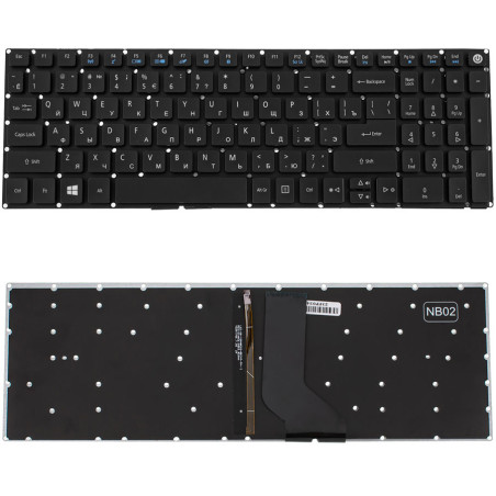 Клавиатура для ACER ноутбука совместима с моделями AS E5-522 E5 573 522 E5-573