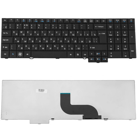 Клавиатура для ACER ноутбука совместима с моделями TM 5360 5760 6595 7750 8573