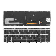 Клавиатура HP Elitebook 850 G5 G6 755 G5 ZBook 15u G5 G6 6037B0136114 6037B0136001 L12000-001 HPM17G2 L14367-001 L120