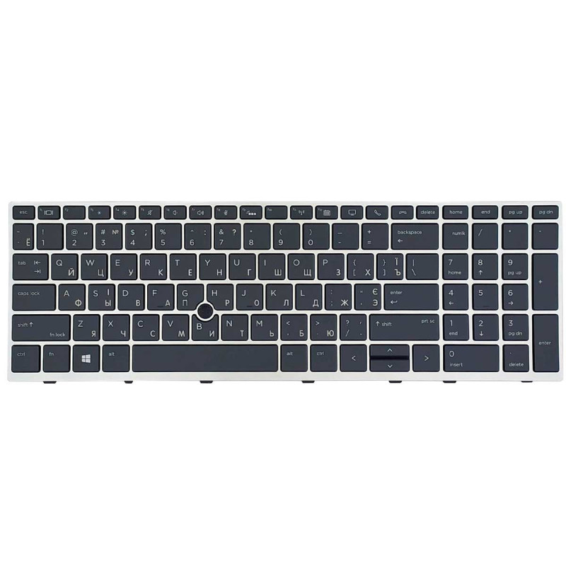 Клавиатура HP Elitebook 850 G5 G6 755 G5 ZBook 15u G5 G6 6037B0136114 6037B0136001 L12000-001 HPM17G2 L14367-001 L120