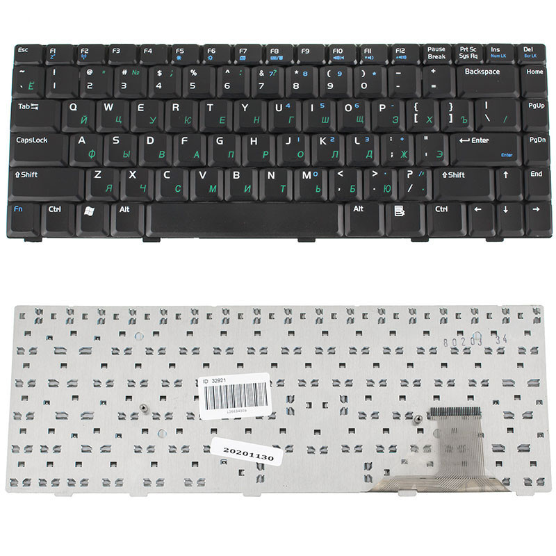 Клавіатура для ASUS ноутбука сумісна з великою кількістю моделей A8 A88 W3 W3000 W6 F8 N80 X80 V6000 Z63 Z99